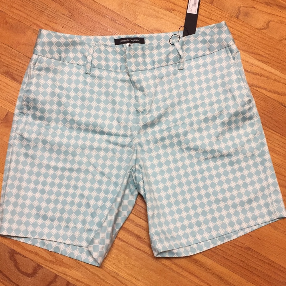 Geometric print shorts